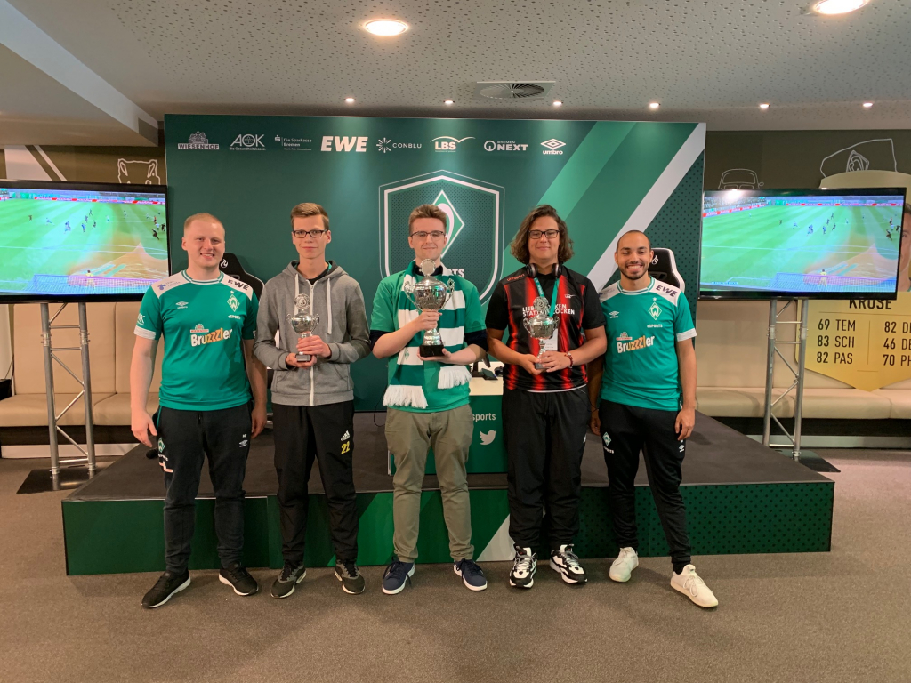 Finale des ersten eSports FIFA 19-Cups im Weserstadion