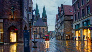 Die Bremer Innenstadt für Last-Minute-Geschenkideen.