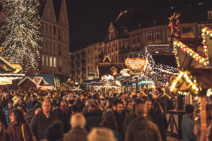 Der Weihnachtsmarkt in Bremen.